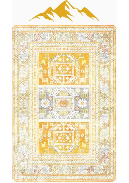 Parlak Kadife Kumaş Dijital Baskı Vintage Desenli Dot Kaymaz Tabanlı Halı H1133 modelleri