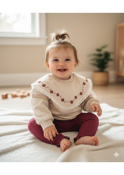 Laura Baby Kız Bebek Çocuk Çiçekli Alt Üst Takım fiyatları