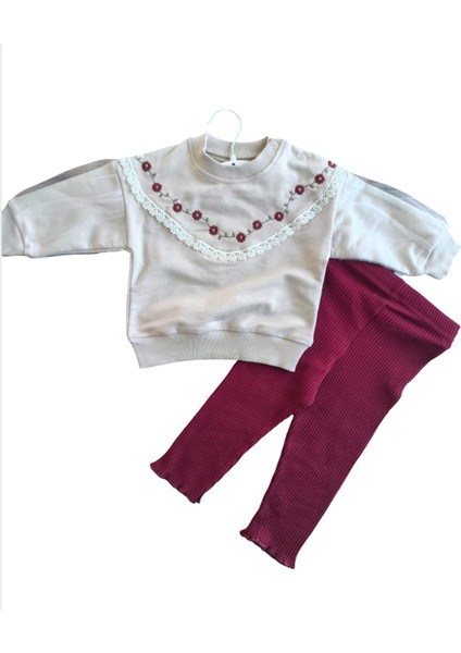 Laura Baby Kız Bebek Çocuk Çiçekli Alt Üst Takım fırsatları