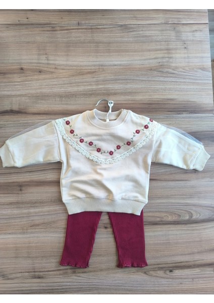 Laura Baby Kız Bebek Çocuk Çiçekli Alt Üst Takım