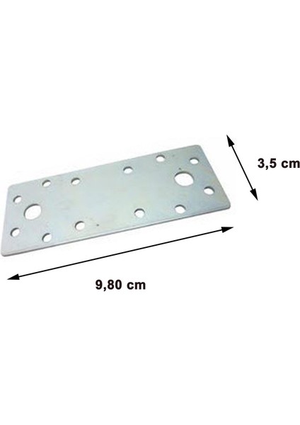 Gönye Düz Tip No:9 ( 5 Adet )