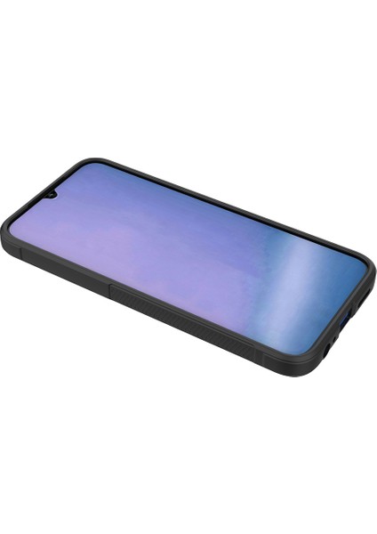 Redmi 15C 4g Kılıf Esnek Tpu Oyuklu Arka Yüzey Tasarımlı Zore Etnik Silikon Kapak - Lacivert