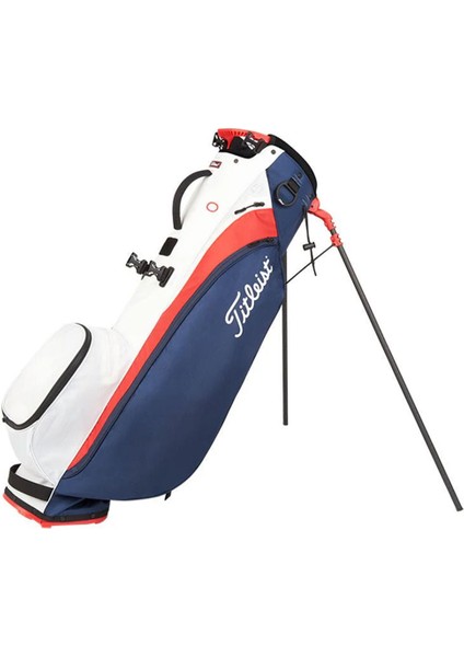 Titliest Players 4 Karbon Golf Çantası TB22SX5-416 Lacivert/kırmızı/beyaz