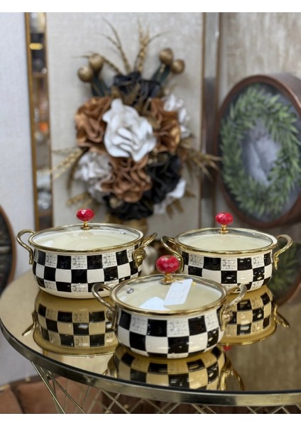 Paçi Güveç Seti Damalı 16-18-20 cm fiyatları