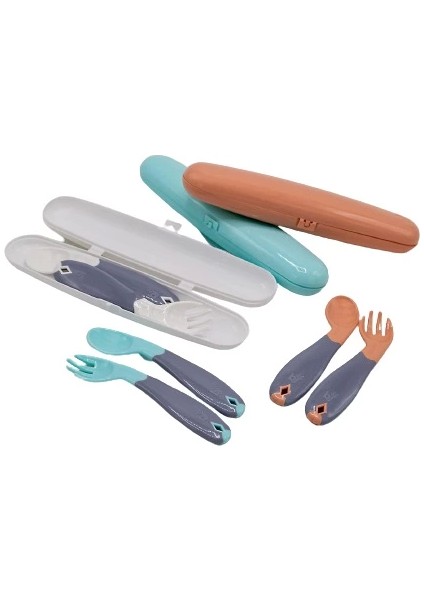 Bfs Açılı Mama Kaşık Çatal Takımı 703 Gri fiyatları