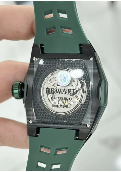 Silikon Kordon Otomatik Erkek Kol Saati Su Geçirmez 2 Yıl Garantili modelleri