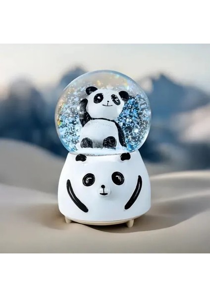 Orta Boy Siyah-Beyaz Panda Kar Küresi indirimleri