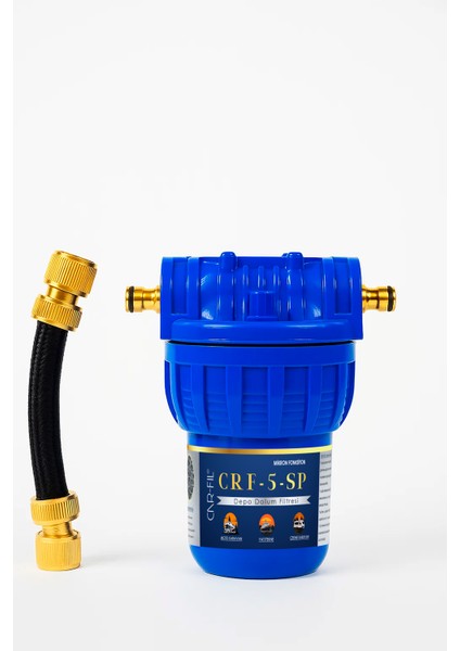 Karavan & Tekne Tipi Tortu Tutucu Su Deposu Dolum Filtresi (1 Adet Yedek Kartuşlu) modelleri