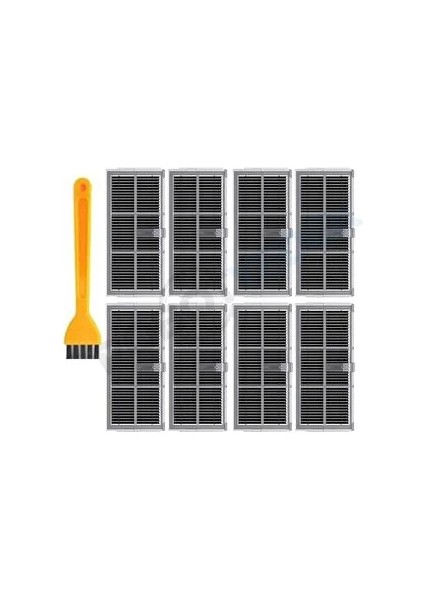 Dreame X40 Ultrauyumlu Hepa Filtre Yan Fırça Mop