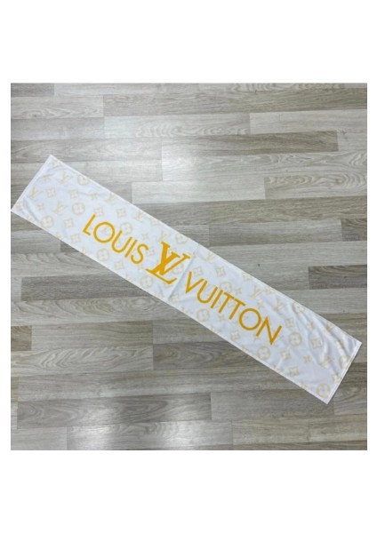 BEYAZ LOUİS DESENLİ TORPİDO HAVLUSU