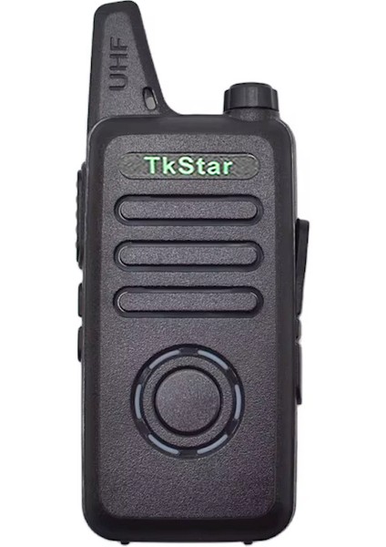 1 Adet Baofeng Tkstar Redline Wln C1 Plus Baofeng Type-C Şarjlı Pmr 446 Türkçe Konuşan LCD Göstergeli El Telsizi