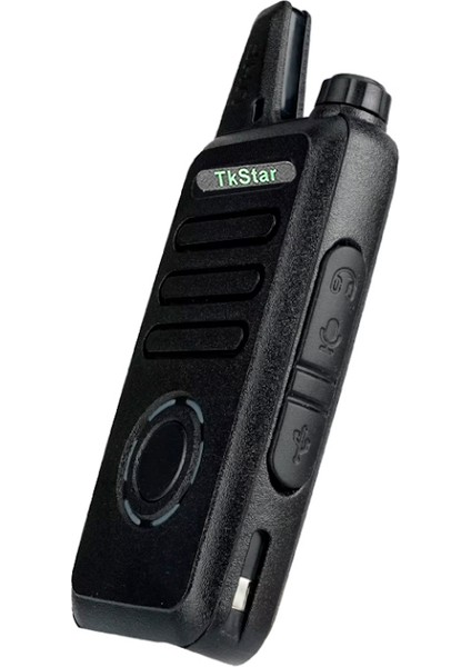 1 Adet Baofeng Tkstar Redline Wln C1 Plus Baofeng Type-C Şarjlı Pmr 446 Türkçe Konuşan LCD Göstergeli El Telsizi