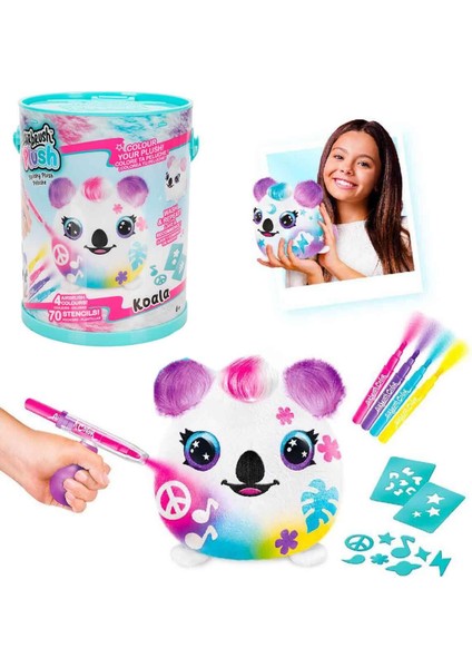 Airbrush Plush Squishy Peluş Boyama Seti - Koala
