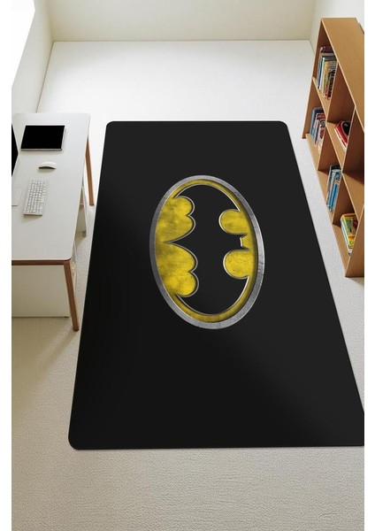 Parlak Kadife Kumaş Dijital Baskı Dot Kaymaz Tabanlı Çocuk ve Genç Odası Halısı H0573