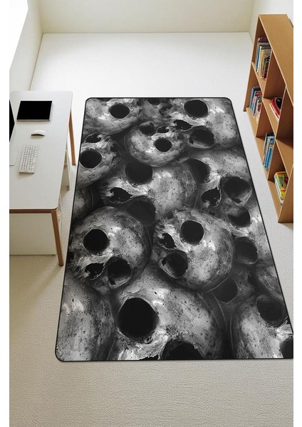 Parlak Kadife Kumaş Dijital Baskı Dot Kaymaz Tabanlı Çocuk ve Genç Odası Halısı H0681