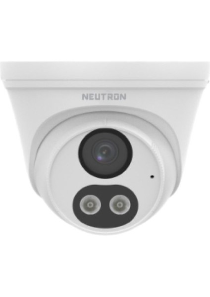 Nif Bilişim NEU-IPD223-28A 2mp 2.8mm Sabit Lens Gece Renkli Warm Light H.265+ Sesli Ip Dome Kamera