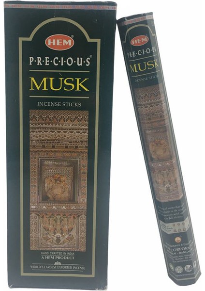 Hem Precious Musk Aromalı Çubuk Tütsü