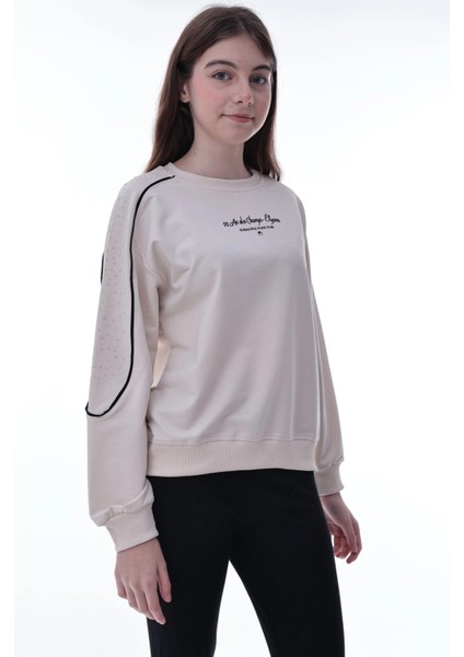 Kolu Biyeli Baskılı Kız Çocuk Sweat 2012 fiyatları