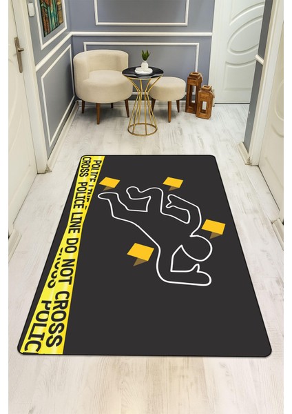 Modern Desenli Dijital Baskı Kaymaz Taban Halı H1024 fiyatları