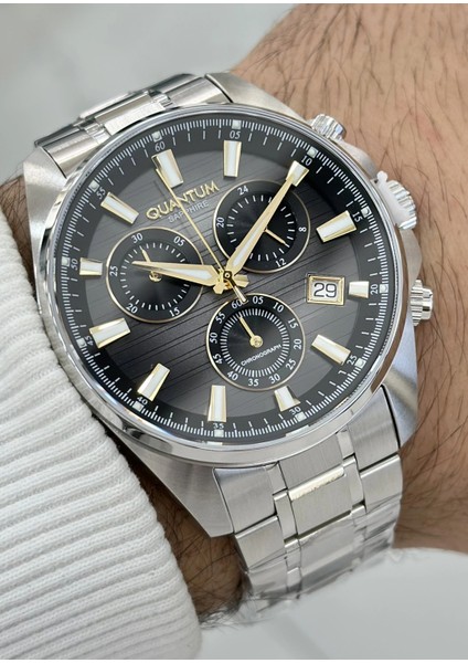 Orijinal 2 Yıl Garantili Su Geçirmez Çelik Kordon Fonksiyonlu Erkek Kol Saati