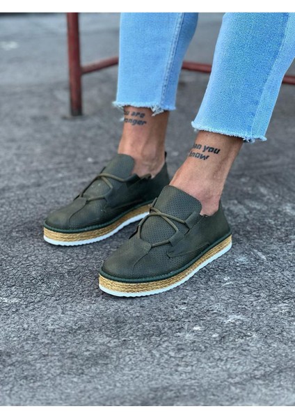 Haki Erkek Casual Ayakkabı