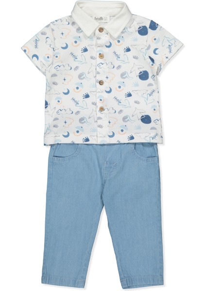 Pike Gömlek 2li Takım (Outsıde The World) Mavi