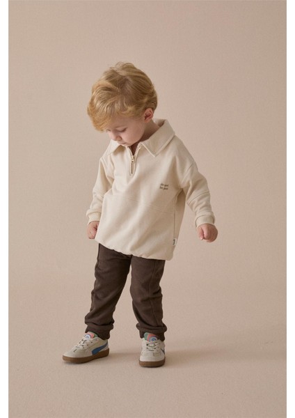 Üç Ip Sweat 2li Takım (Self Enjoy) Kahverengi modelleri