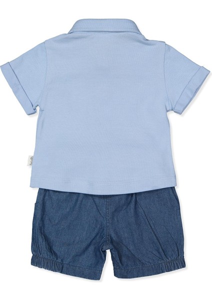 Tencel Şort 2li Takım (Colored Lınes) Mavi fiyatları