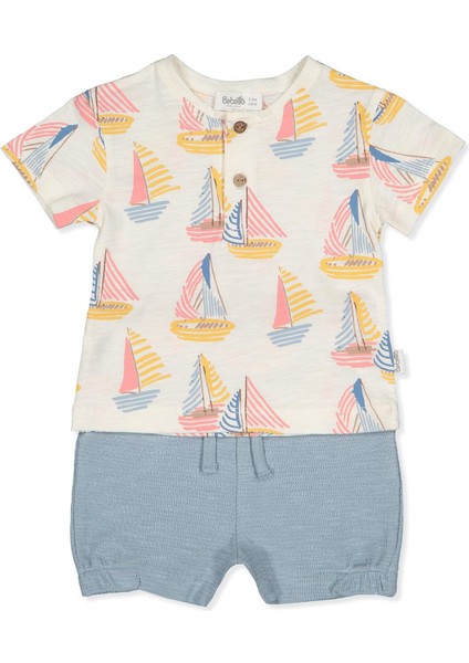 Selanik Şort 2li Takım (Sea And Sun) Indigo