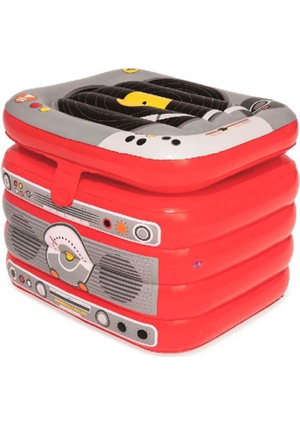 Nessiworld Retromusic Portatif Şişme Buzdolabı 31 Litre