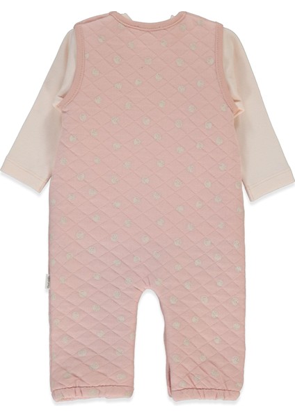 Kapitone Salopet 2li Takım (Bunny) Gül Kurusu fiyatları