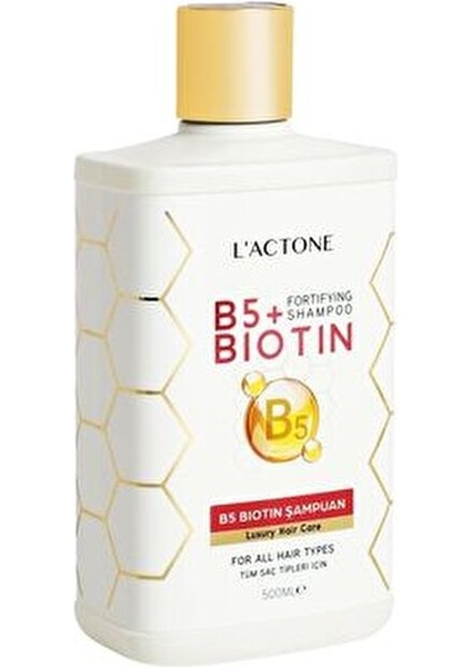 B5 Biotin Fortifying Shampoo 500 ml / Dökülme Karşıtı Besleyici Onarıcı Güçlendirici Şampuan