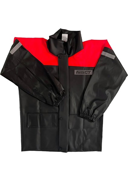 1134 Kırmızı Yağmurluk Cepli Alt Üst Takım M fiyatları