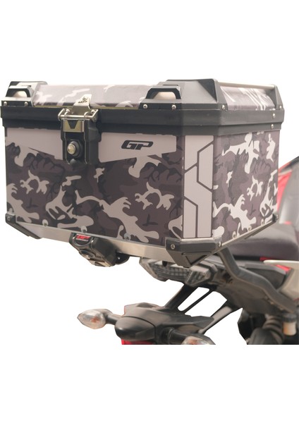 DSN01 45 Lt Alüminyum Motosiklet çanta Uyumlu Sticker indirimleri