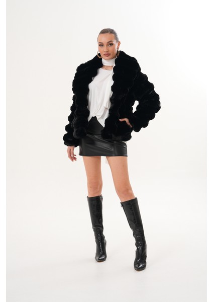 Şal Yaka Çinçila Ceket