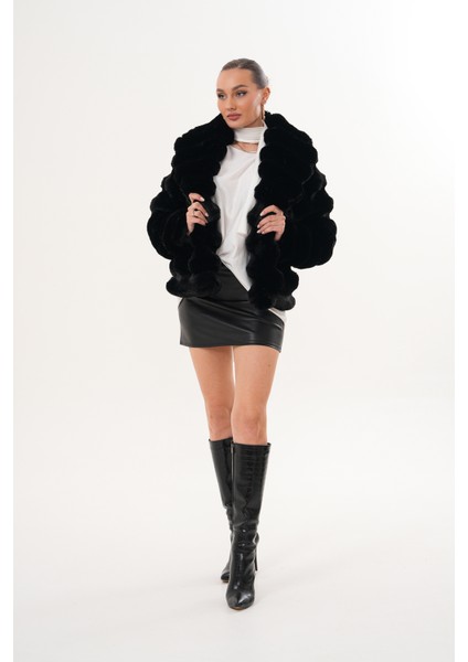 Şal Yaka Çinçila Ceket modelleri