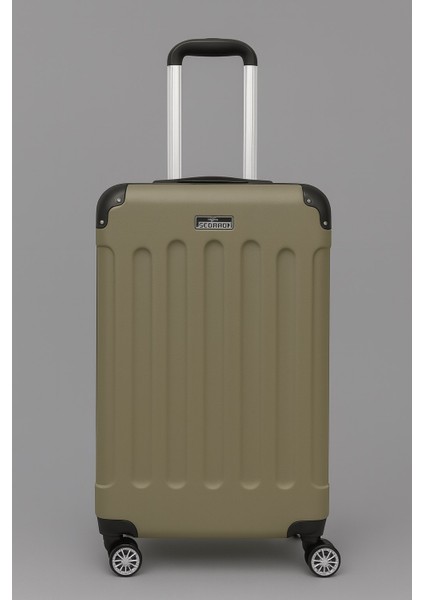 Abs Valiz Seti 3’lü – Kabin Boy, Orta Boy, Büyük Boy – 360° Çift Tekerlek – Darbeye Dayanıklı Sert Bavul – Hafif & Güvenli Kilit Sistemi