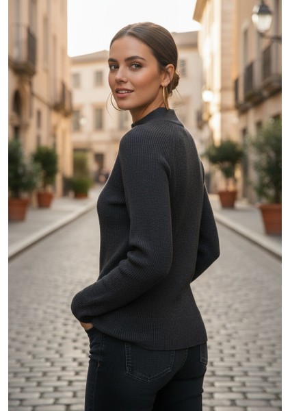 Kadın Düğmeli Triko Body fiyatları