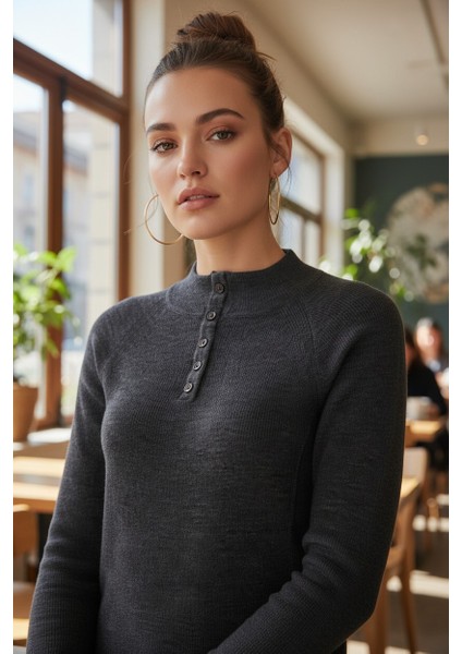 Kadın Düğmeli Triko Body fırsatları