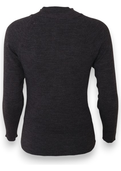 Kadın Düğmeli Triko Body