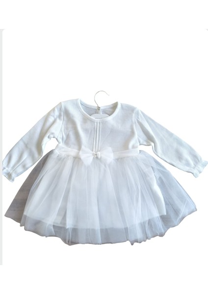 Laura Baby Kız Bebek Çocuk Fiyonklu Tül Elbise modelleri
