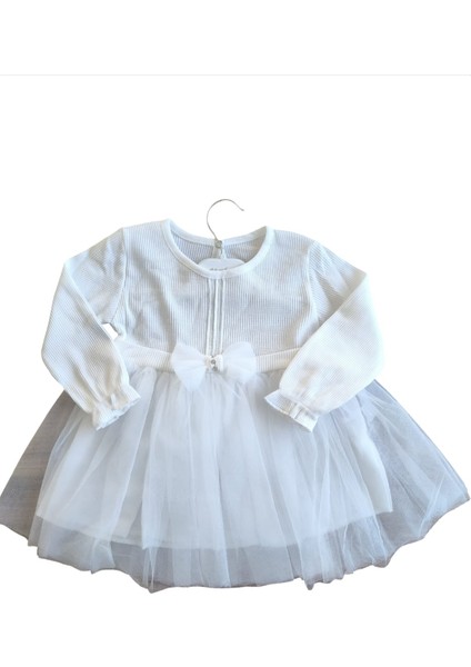 Laura Baby Kız Bebek Çocuk Fiyonklu Tül Elbise fırsatları