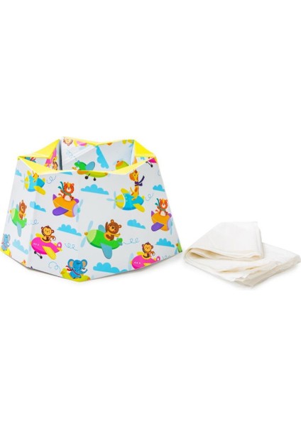 Karton Seyahat Lazımlığı Desenli 613