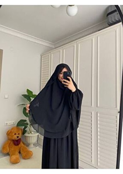 2 Katlı Gölgeli Oval Sufle Hac Umre Tesettür fiyatları