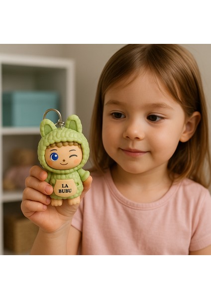 La Bubu Anahtarlık – Yüz Ifadesi Değişen Sevimli Figür Oyuncak