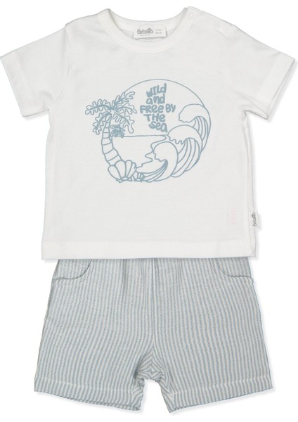 Müslin Şort 2li Takım (Free Spırıt) Ekru