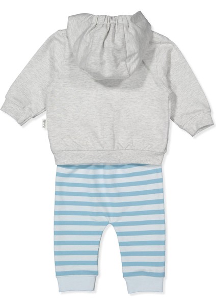 Iki Ip Hırka 3lü Takım (Jump It) Gri Melanj fiyatları