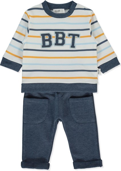 Iki Ip Sweat 2li Takım (Bebetto Boy Team) Lacivert