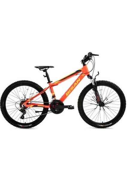 Kdx 2900 V Fren Turuncu Renk Alüminyum 24 Jant 21 Vites Çocuk Bisikleti Blc