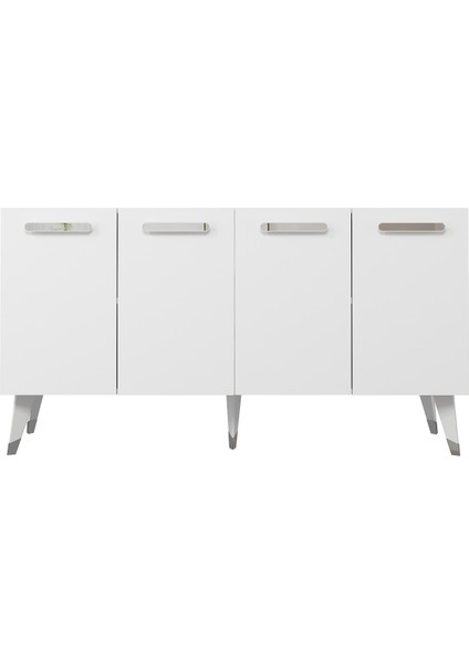 8226-128DD KB150 Konsol,tv Ünitesi Beyaz-Gümüş fırsatları